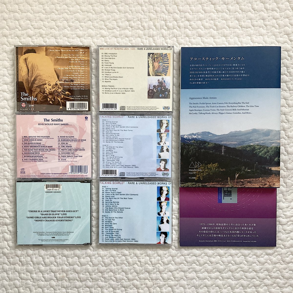 muselection's tweet image. The SmithsとPrefab Sproutの気合いの入ったブートCD
このような非公式盤が出回ったということは...
札幌でもスミスの海賊盤ですら容易く入手できていたということは...
彼らの存在を拙書と共に日本人としてあらためて検証する秋の夜長も一興かも？という魔法的ご案内
↓
instagram.com/p/DPIaZlUgfK7/…