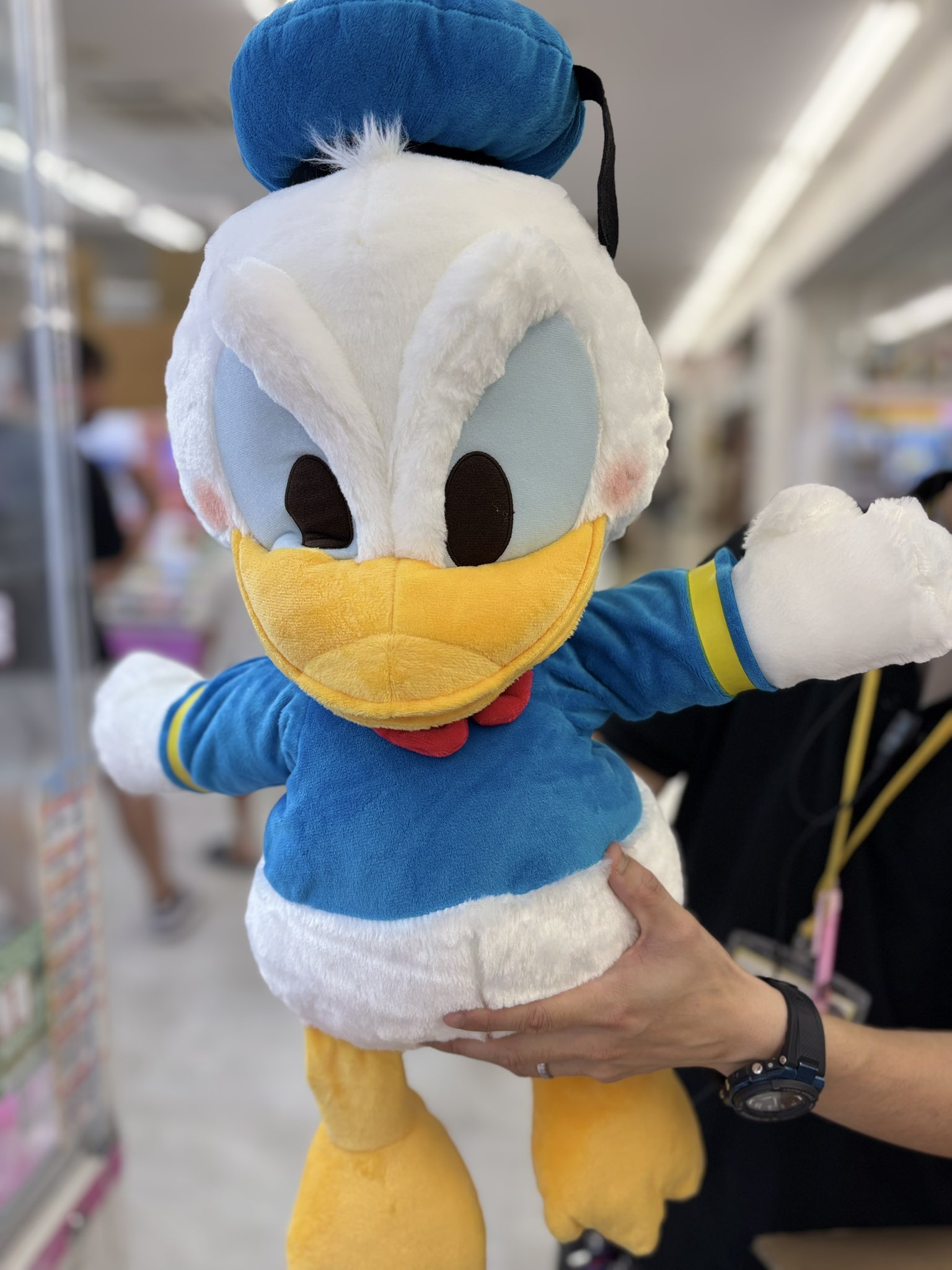 ドナルドダック ビックぬいぐるみ f619e1568532515e1fe19f00538aec