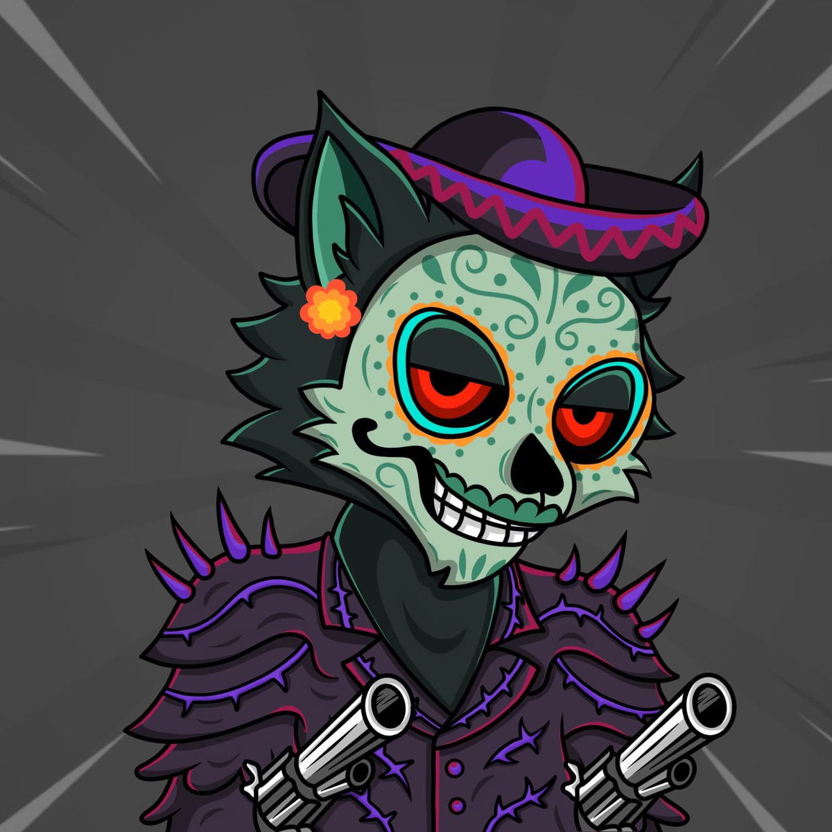 1/1 Varg Baddas - Character 3

A mysterious figure from the darkness of the night…

His fangs hold a curse, his eyes burn like the fires of death🩸
Only the brave can gaze upon him without fear.
The gatekeeper between life and death🐺

Buy NFT 1/1 : launchmynft.io/sol/20242