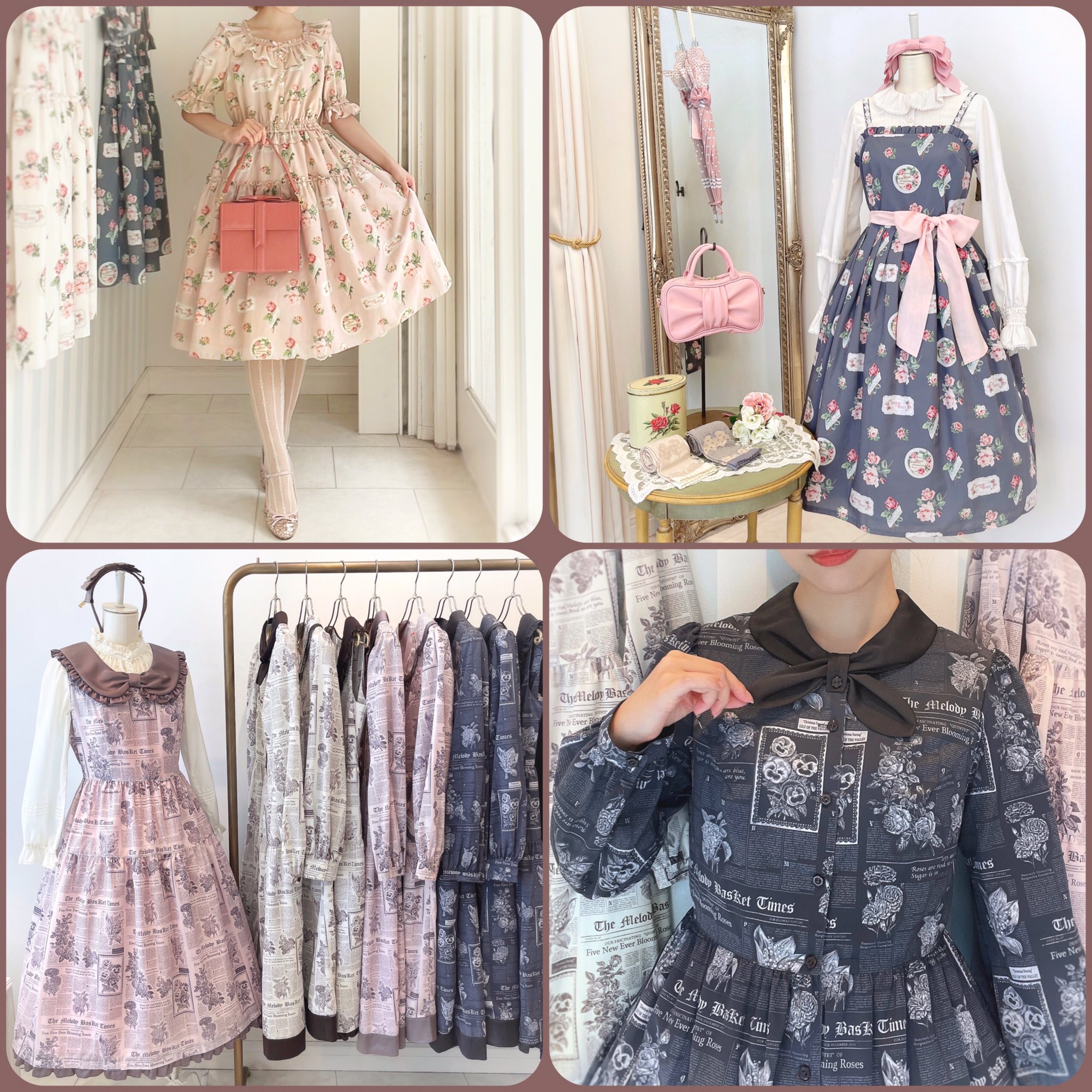 【新品】メロディーバスケット　コート　青木美沙子プロデュース 青木美沙子×Melody BasKet「Sweet princessコート