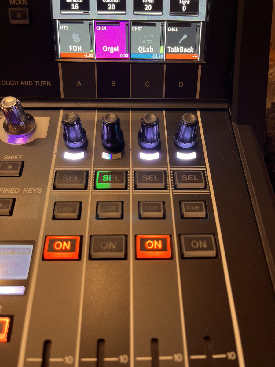 mackie1213's tweet photo. ここがCustom Faderで変えれるようになる未来は遠いのかな...
#YAMAHA
#DM7C
#Main
#CustomFader
#FaderLayer https://t.co/xGNPHWzGmV