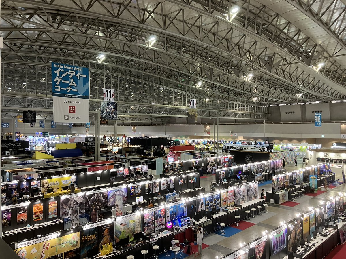 #東京ゲームショウ2025 最終日です。
こちらにも面白いゲームがありますので見るだけでも来てください。
#TokyoGameShow2025 Final day.
We have some interesting games here too, so please come by even just to take a look.