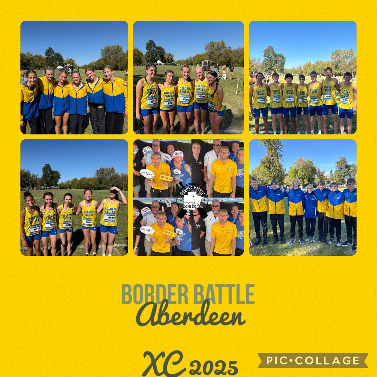 ACTnF's tweet image. ACXC2025 Border Battle in ND. Way to get out and race today! Go Eagles!!!!🦅