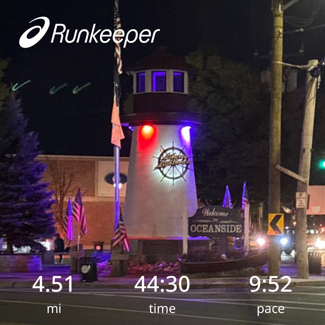 #SaturdayRunday #JustFeltLikeRunning #Oceanside #LongBeachRoad #LBR #OceansideNY