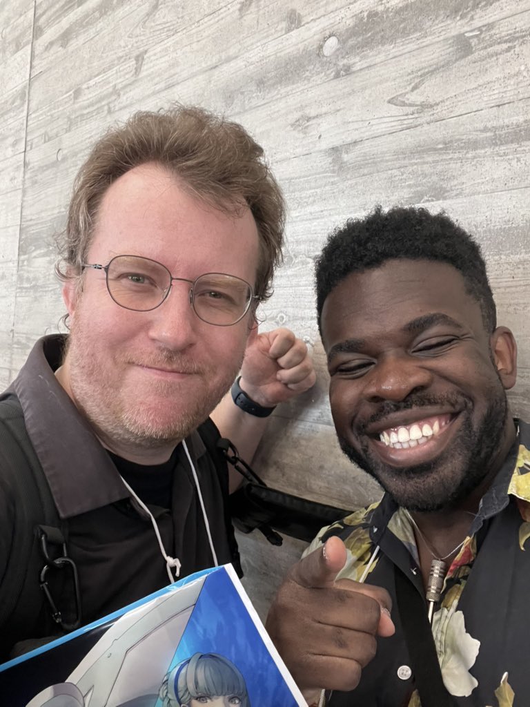 dropkickmonk3y's tweet image. Ran into my dear friend/colleague Alex Moukala!