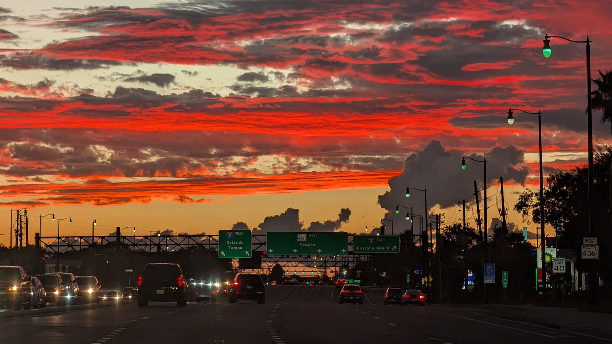 Returning home from dinner #WhatAWonderfulWorld #Blessed #SaturdayNight