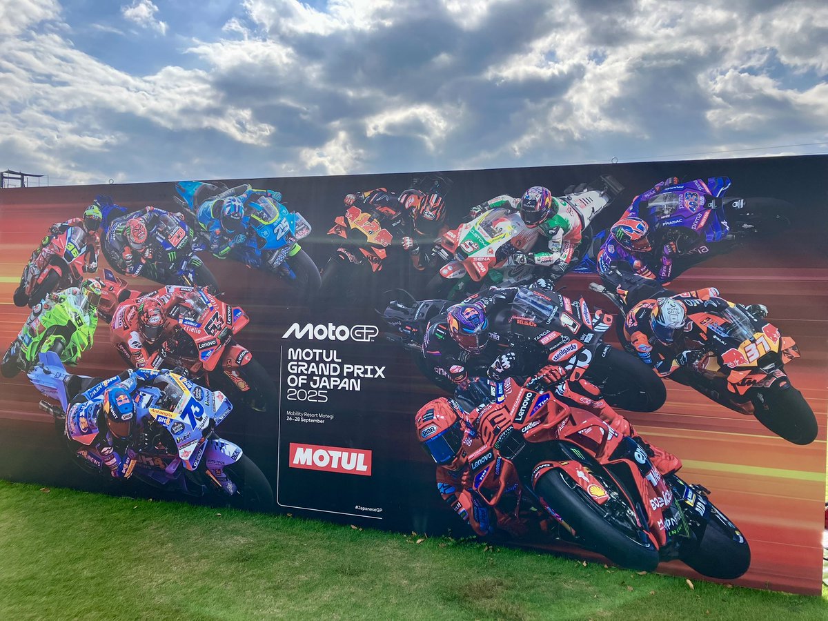 若月MGです✨ 【2025 FIM MotoGP™ 世界選手権シリーズ 第17戦 MOTUL