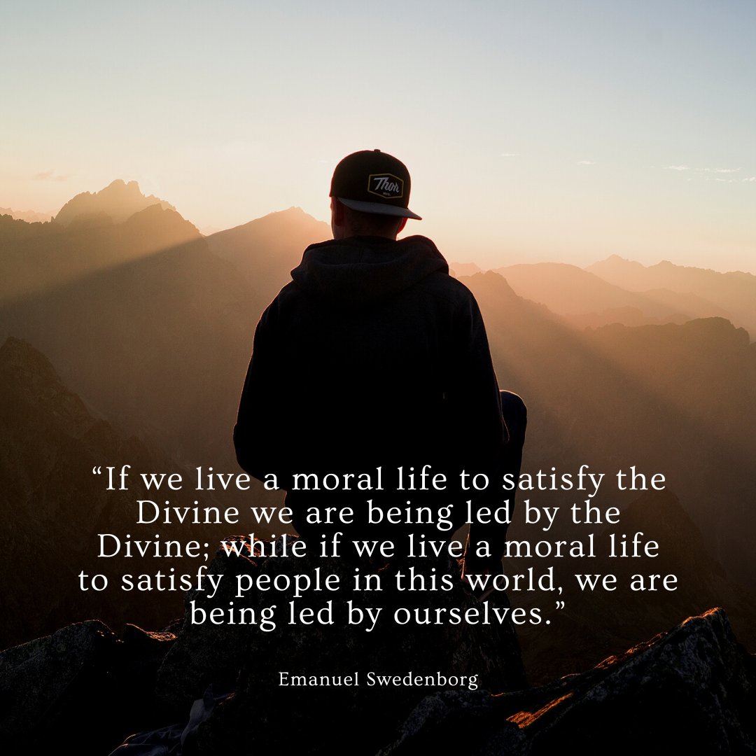 Thought for the day, from Swedenborg’s “Heaven and Hell” section 319  #ThoughtForTheDay #SpiritualWisdom #DivineGuidance