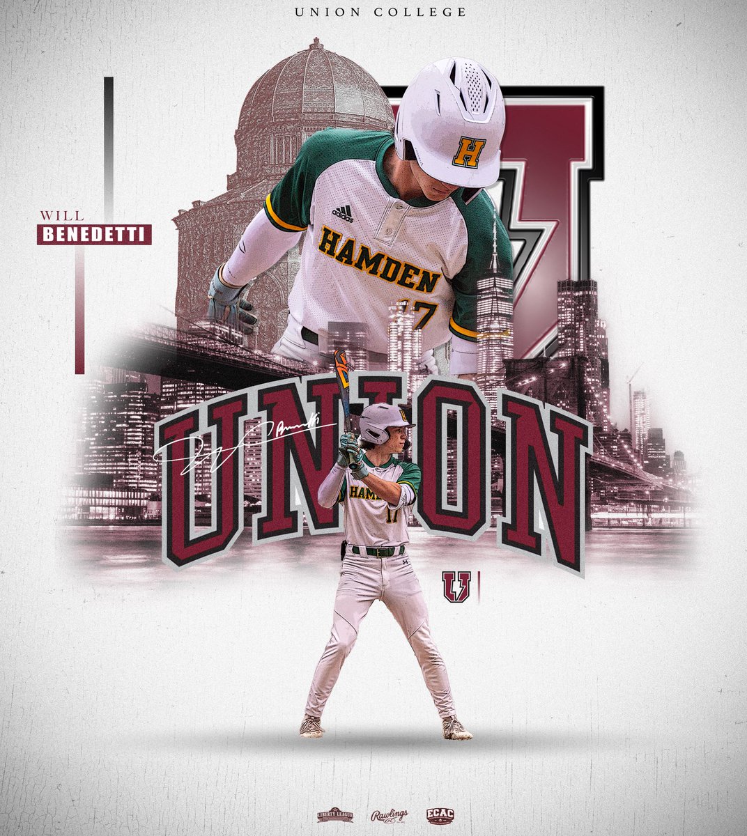 Andddd another one! Congrats Will! Officially committed to Union to further his academic and baseball career! Best of Luck and very much deserved! 

Let’s gooo <a href="/will_benedetti/">Will Benedetti</a> !

#HardWorkPaysOff