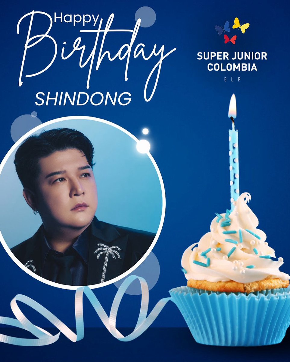🎉💙 #HappyShindongDay 💙🎉

Nuestro querido #Shindong, la alegría y creatividad de #SuperJunior 💎✨
Gracias por siempre hacernos reír y por tu gran corazón. ELF Colombia te desea un año lleno de salud y felicidad 🌍💙

#슈퍼주니어 #ELF #SuperJuniorColombia