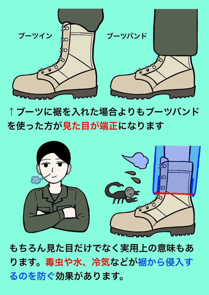 ブーツバンド 