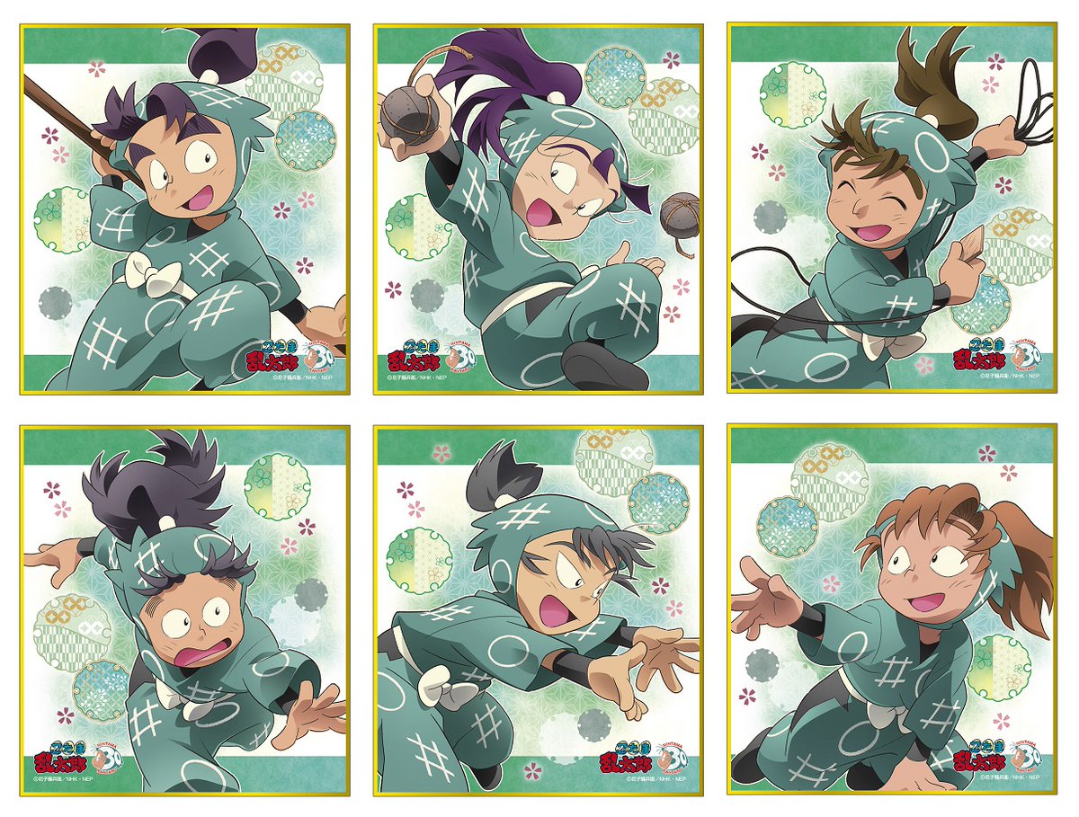 忍たま乱太郎』六年生が一年生の頃 グッズが再販予約受付中！ ◇缶