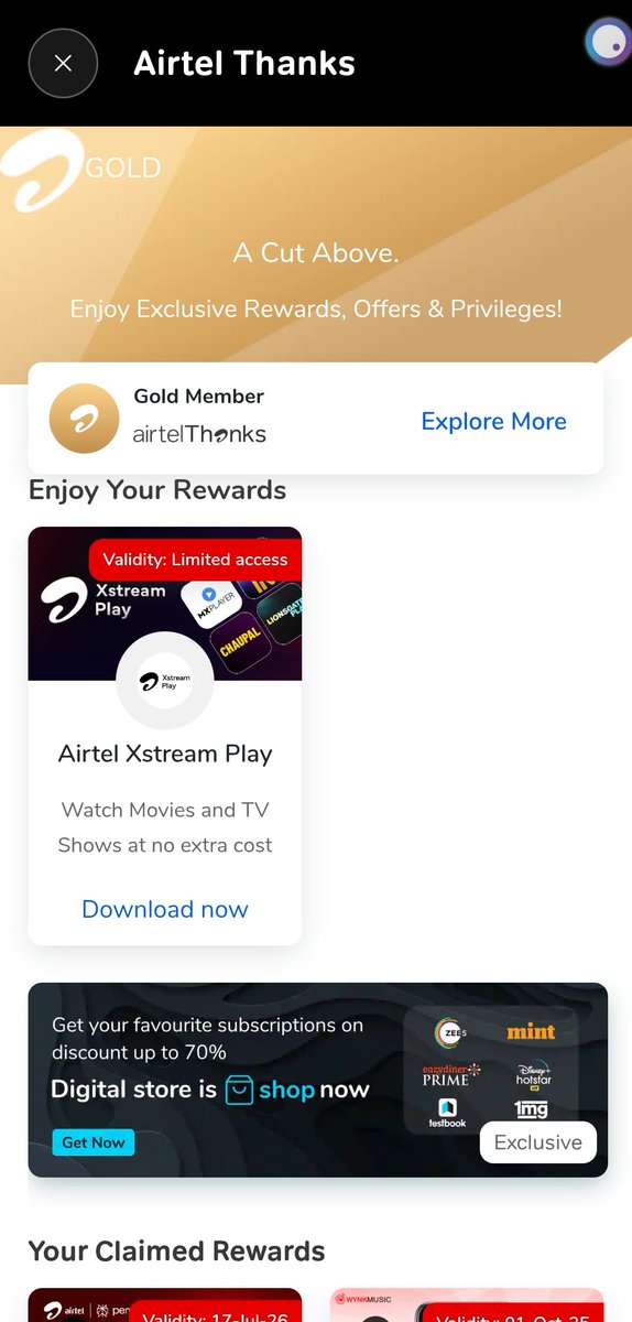 So, I was supposed to get Apple Music, right? But it's not showing up in the Airtel Thanks app. Hey <a href="/airtelindia/">airtel India</a> and <a href="/Airtel_Presence/">Airtel Cares</a>, what's up with that?