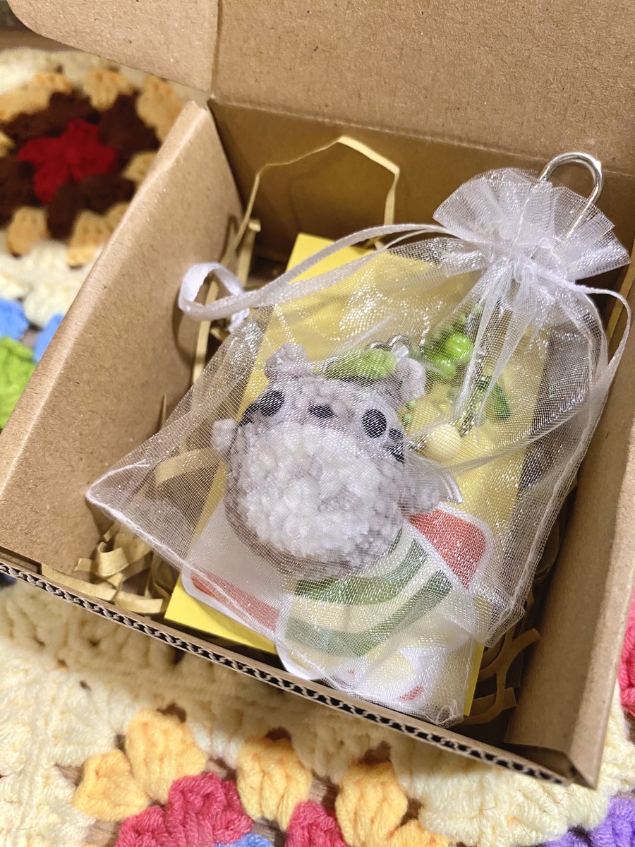 crochebits's tweet image. Our very first totoro order!! 🐾