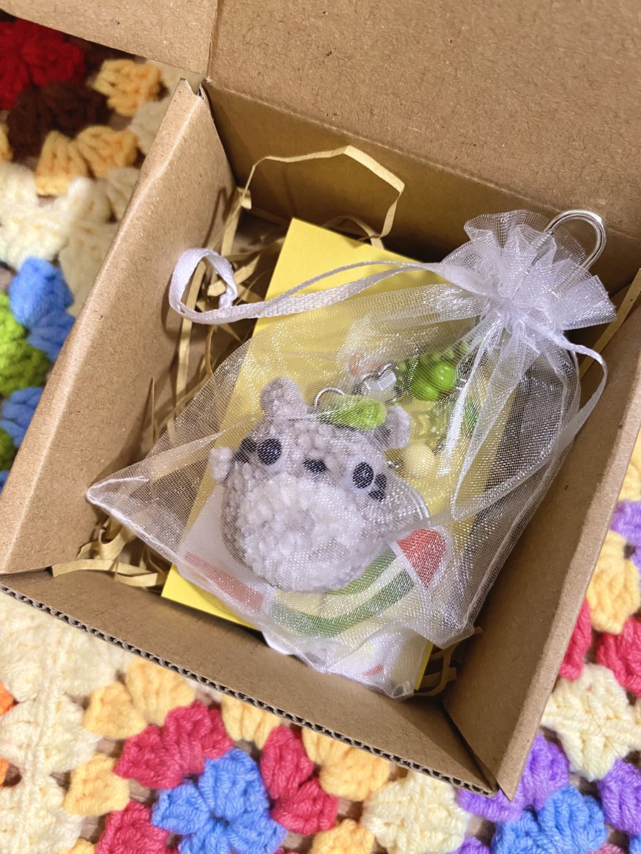 crochebits's tweet image. Our very first totoro order!! 🐾