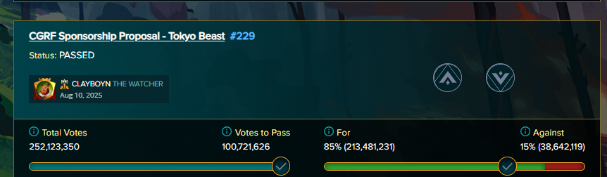 Crypto Gaming Recovery Fund tweet media