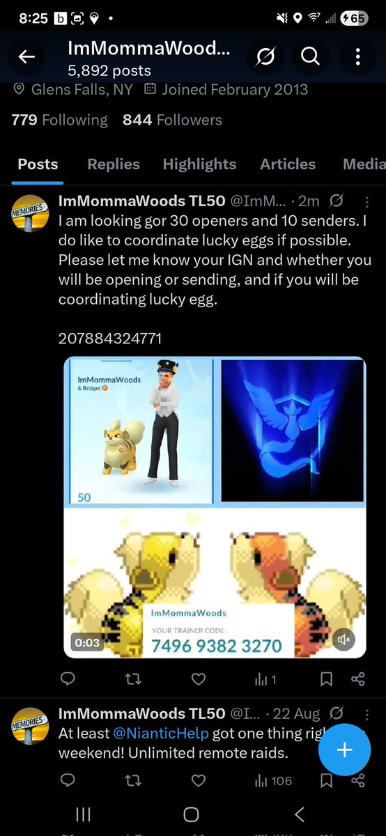 ImMommaWoods's tweet image. #PokemonGO #pokemongofriendcode #PokemonGOfriend