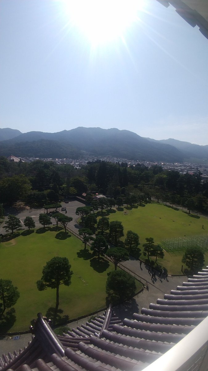 #鶴ヶ城(#会津若松城)にやってきました。