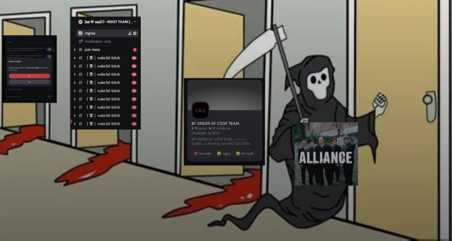 x34ELPATR0N's tweet photo. @bananinha_exp @escanearcplx imagine ser carente a ponto de sair do discord pra vir aqui postar coisa do site do cara, gostou do site dele foi? tic tac a quarta porta vai ser a sua https://t.co/cYu0Mad8gJ