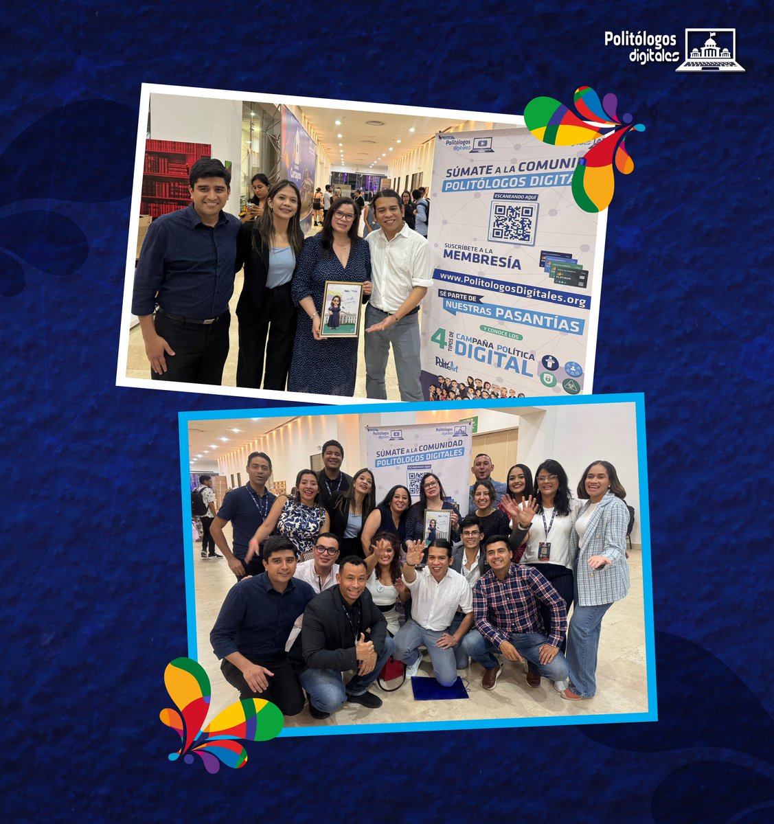La #CumbreCartagena nos dejó claro que la política se escribe con pasión, estrategia y comunidad. 💡💙

Tres días de compartir conocimientos, conectar con grandes referentes y llevar la #Compol al siguiente nivel. 🙌