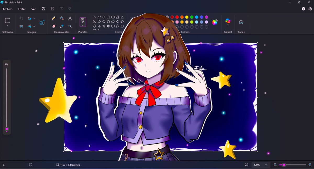 Hice un nuevo dibujo basandome en el primer y mejor FanArt de la comunidad, se que no es mejor como el primero pero hice lo que pude

Cada like = alimento para los mods