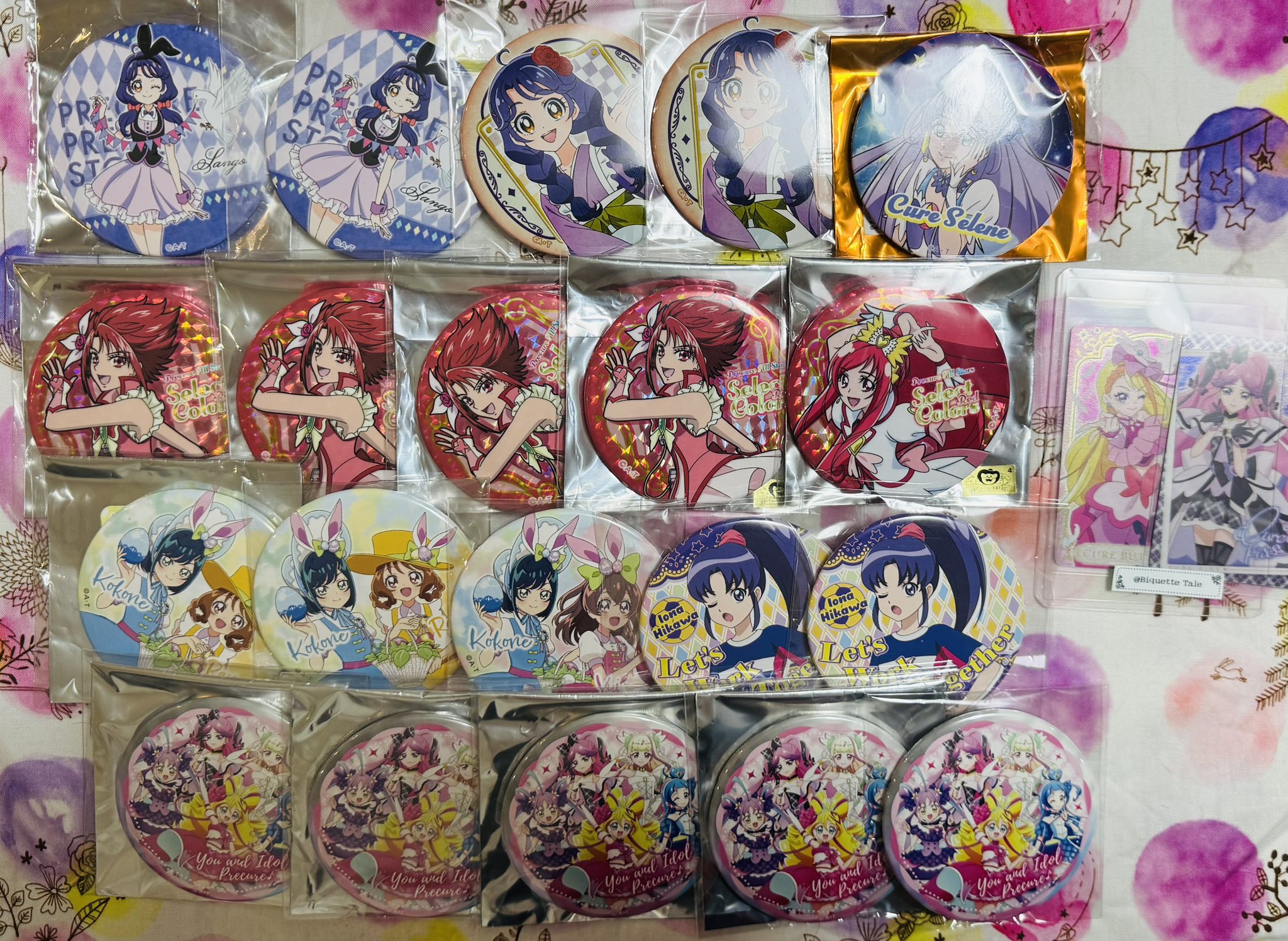 プリキュア ユキ ドリステ 寄り 缶バッジ 56点 ① プリキュア ドリームステージ 缶バッジ ユキ - メルカリ