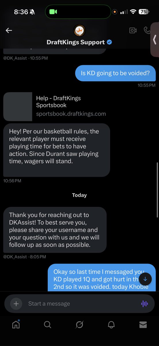 EthanArmy's tweet photo. @DKSportsbook might be the best sportsbook ever!! Love getting bent over and fucked in the ass week in and week out!! https://t.co/8BeUgLo7ez