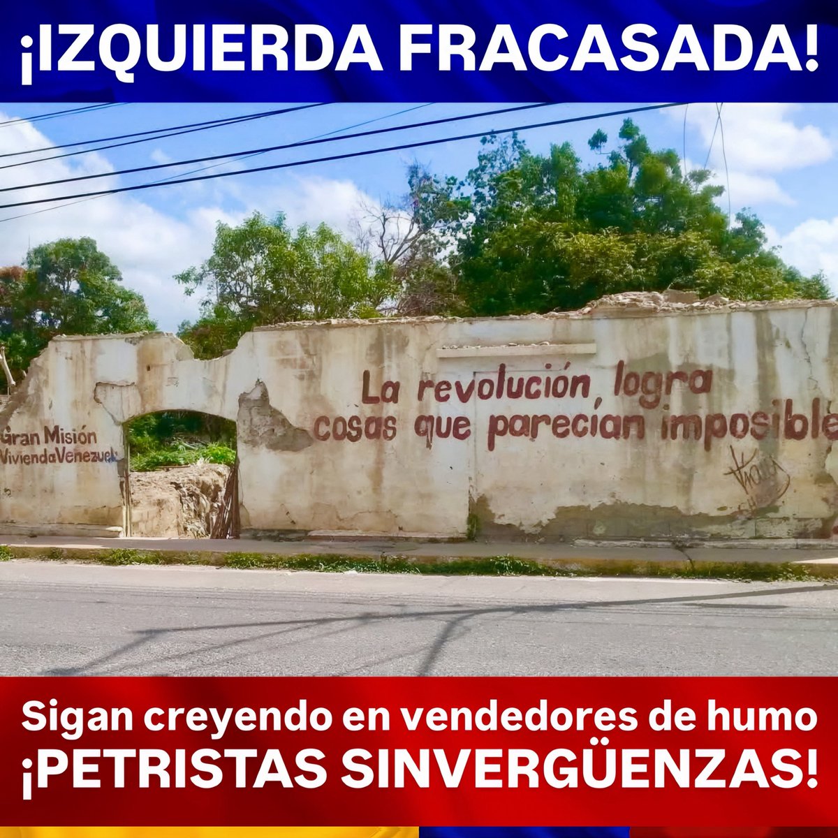 #IzquierdaMiserable 🇨🇴🇻🇪| “La revolución, logra cosas que parecían imposibles”, como por ejemplo, acabar al país, más próspero de América Latina.