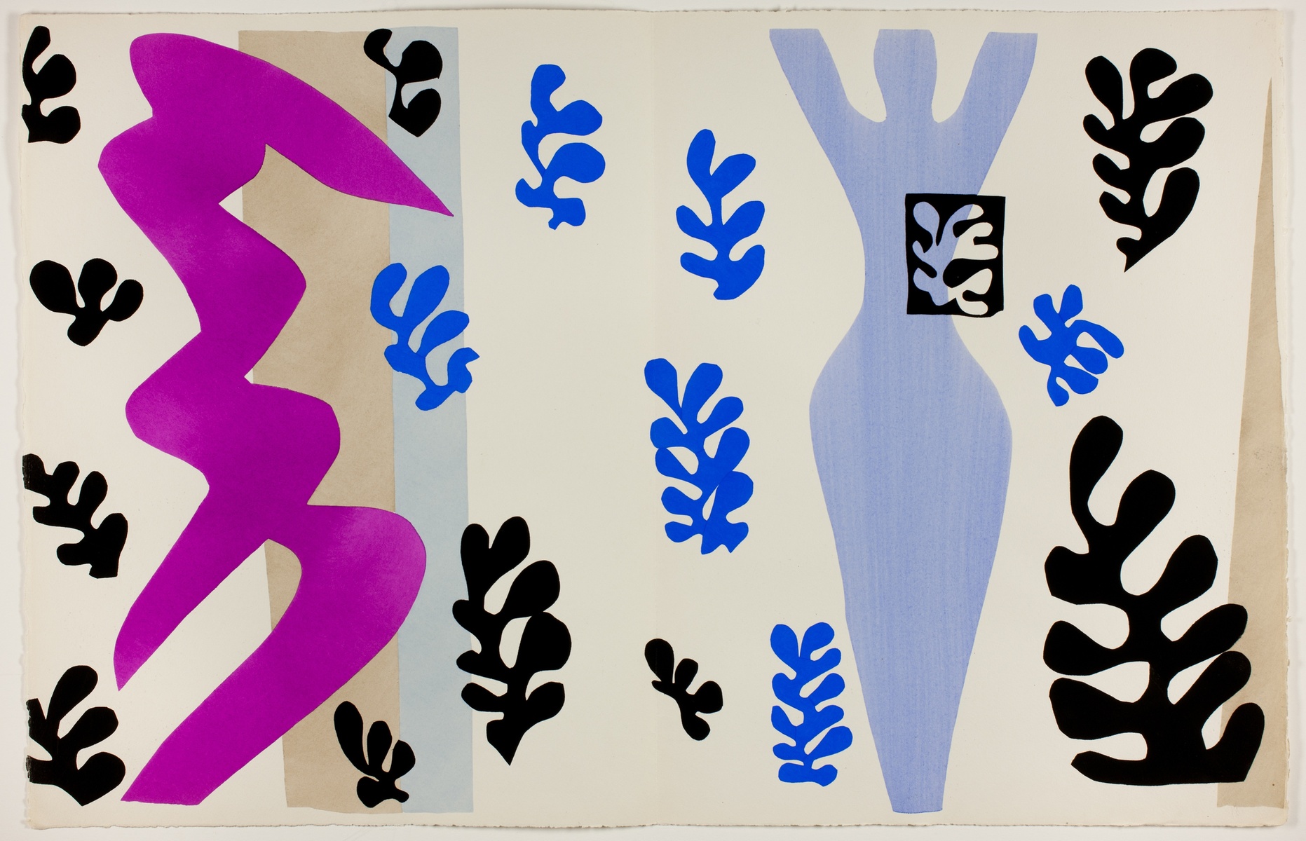 MATISSE JAZZ ポスター ナイフを投げる人 アンリ・マティス 版画集『ジャズ』「ナイフ投げ」アート