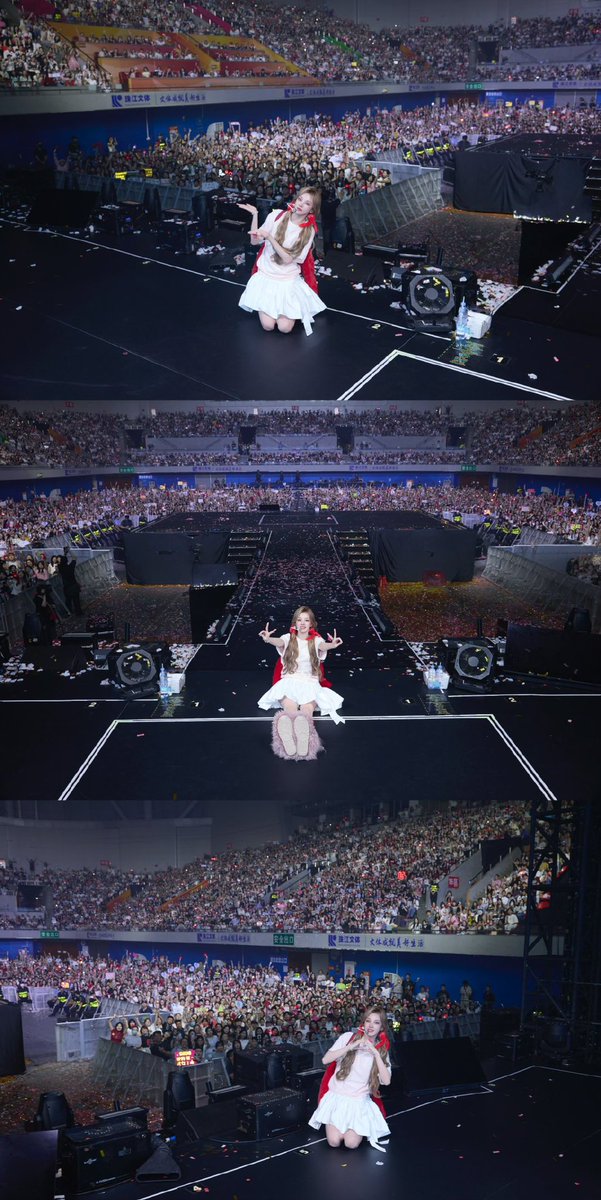 Yuqi's fan concert announcement was released just two weeks before the event and two days after the tickets went on sale. It still sold out within hours, not everyone was able to grab tickets. Next time, she'll need a bigger venue or a tour. I’m always proud of yuqi’s achievement