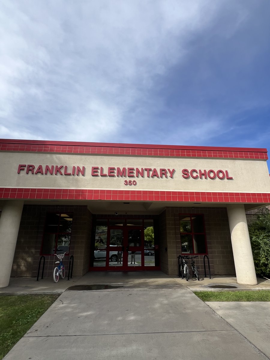 RepWhyte's tweet image. This week I experienced the good work being done in classrooms throughout Provo School District. Shoreline Middle School and Franklin Elementary’s principals, teachers, staff and students demonstrated education excellence and energy.