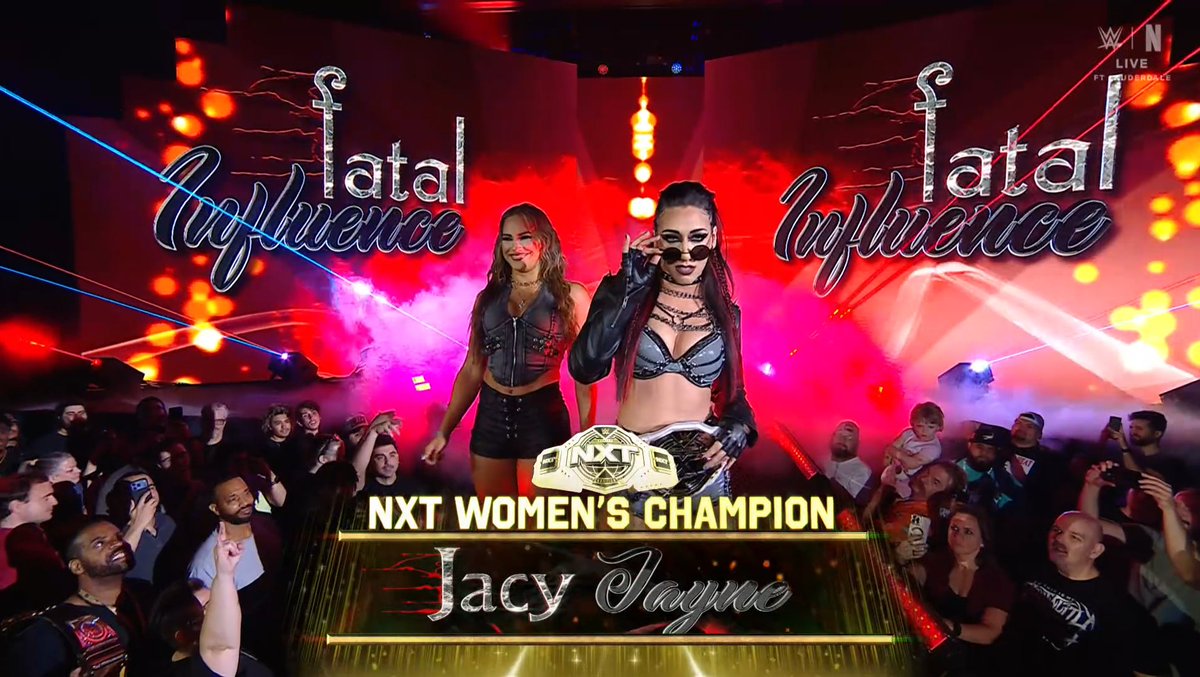 TIMWrestling's tweet photo. La campeona de NXT
JAYCY JANE
#NoMercyCL #NXTNoMercy https://t.co/NRwsBVW2L7
