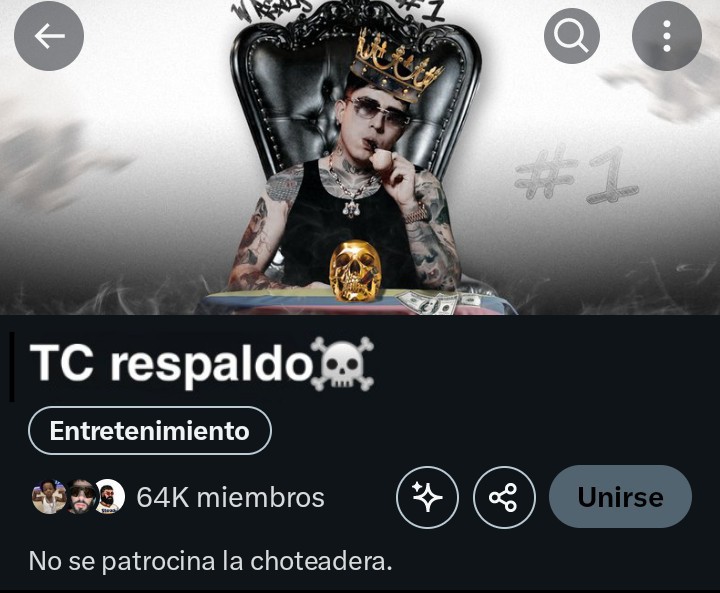 Junax0614's tweet photo. Muchachos si llegan a cerrar la comunidad GUERRILLA TC...🥹

Se creó una de respaldo para que lleguen, haya se habla todo el día de Stiven🔥 https://t.co/c77LmVEdEv