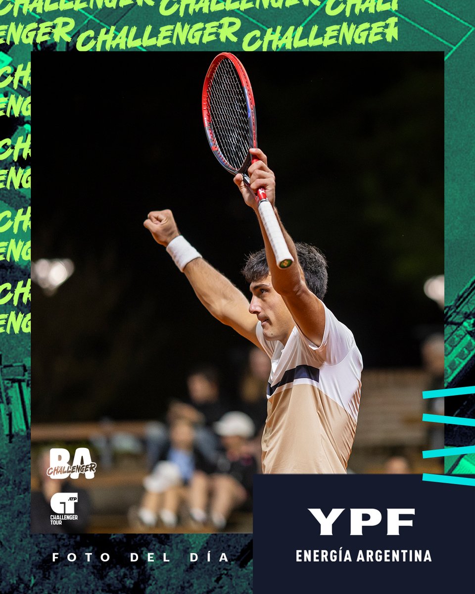 📺 La foto YPF del día es para Román Burruchaga

🇦🇷 El jugador de 23 años se quedó con el duelo de argentinos ante Kicker y jugará la final frente a su amigo Alex Barrena