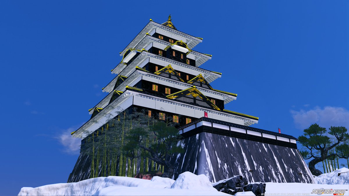 公開中のクリスペ③

☆巨大建築　江戸城天守閣　７鯖　927106 579434
　　検索タグ：和風　城　あき建

徳川家光が建てた、日本史上最大の天守閣です。高さ約59mのほぼ実物大で、間取りも再現しました。

#PSO2NGS_SS︎ 
#クリエイティブスペース
#江戸城