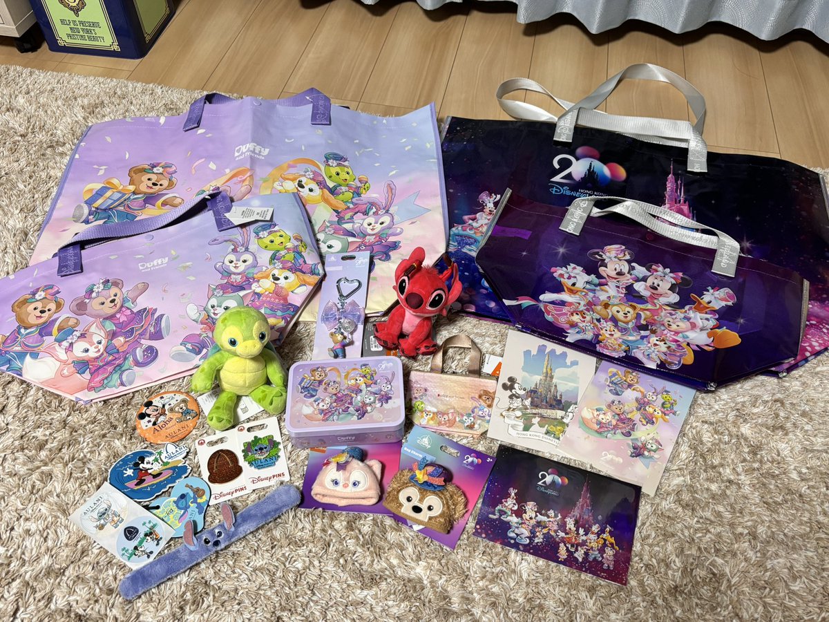 あーちゃんママ専用　アウラニディズニーダッフィーラウンジフライ　未使用タグ付き あーちゃんママ専用 アウラニディズニーダッフィーラウンジ