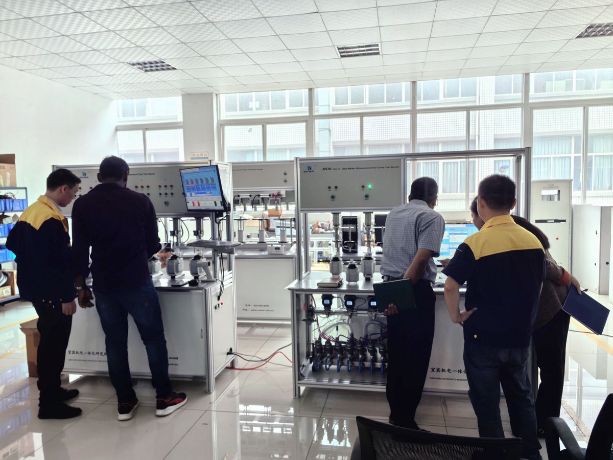 Royreal2's tweet image. We were honored to host a long-standing Indian client with a 60-year legacy at Yibin Mechatronics Research Institute! ๐
#GasMeter #TestingTechnology #highPrecision #SinoIndiaCooperation #Royreal