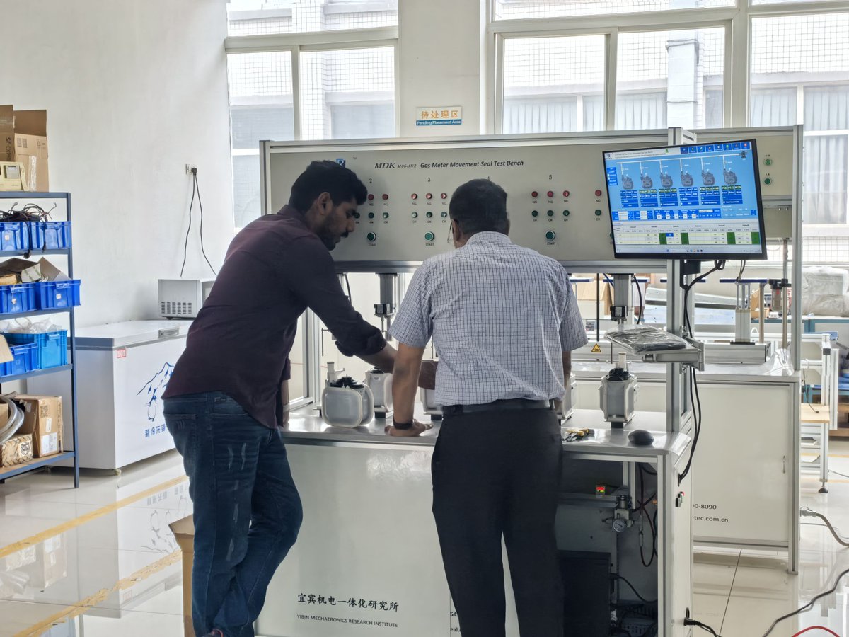 Royreal2's tweet image. We were honored to host a long-standing Indian client with a 60-year legacy at Yibin Mechatronics Research Institute! ๐
#GasMeter #TestingTechnology #highPrecision #SinoIndiaCooperation #Royreal