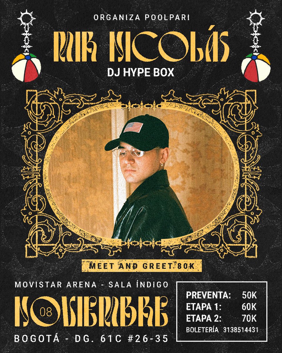 ca1ll0u's tweet photo. BUENO KENDRICK LAMAR CANCELÓ 
PERO POOLPARI MÁS FIRME QUE SIEMPRE

DESDE ARGENTINA, POR PRIMERA VEZ EN COLOMBIA: MIR NICOLÁS

ÚLTIMAS 4 BOLETAS A 70K
ÚLTIMAS 8 BOLETAS MEET AND GREET

100% INDEPENDIENTE 

RT/ FAV https://t.co/RU24cpjcX2