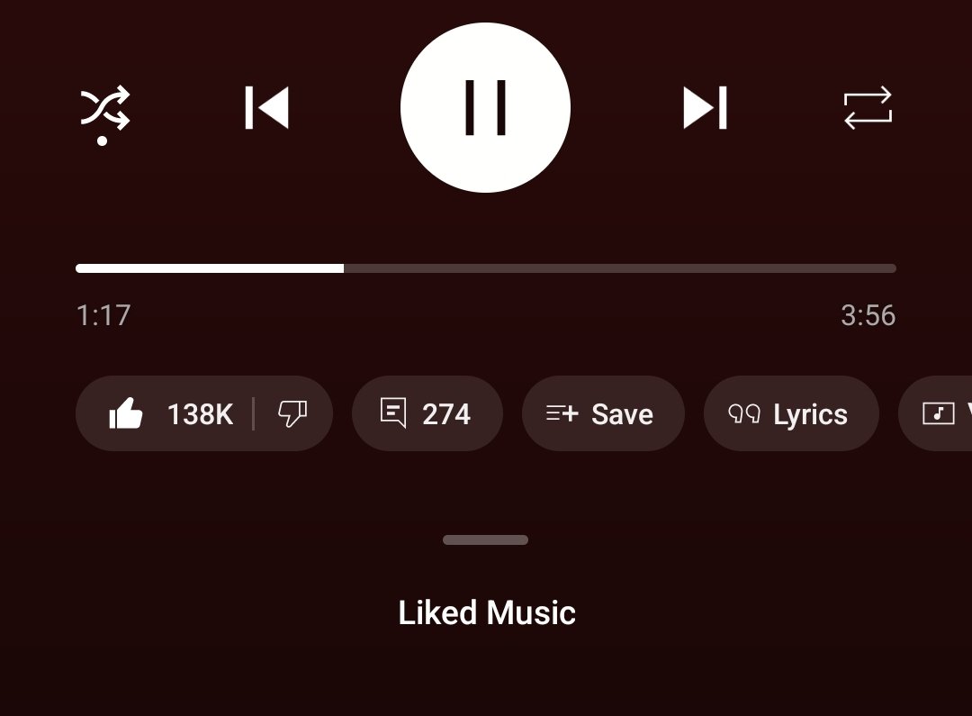 WickedSpade92's tweet photo. @youtubemusic why did you get rid of the "related" and "up next" option?????

I hate this new version. https://t.co/Soj25OH01U