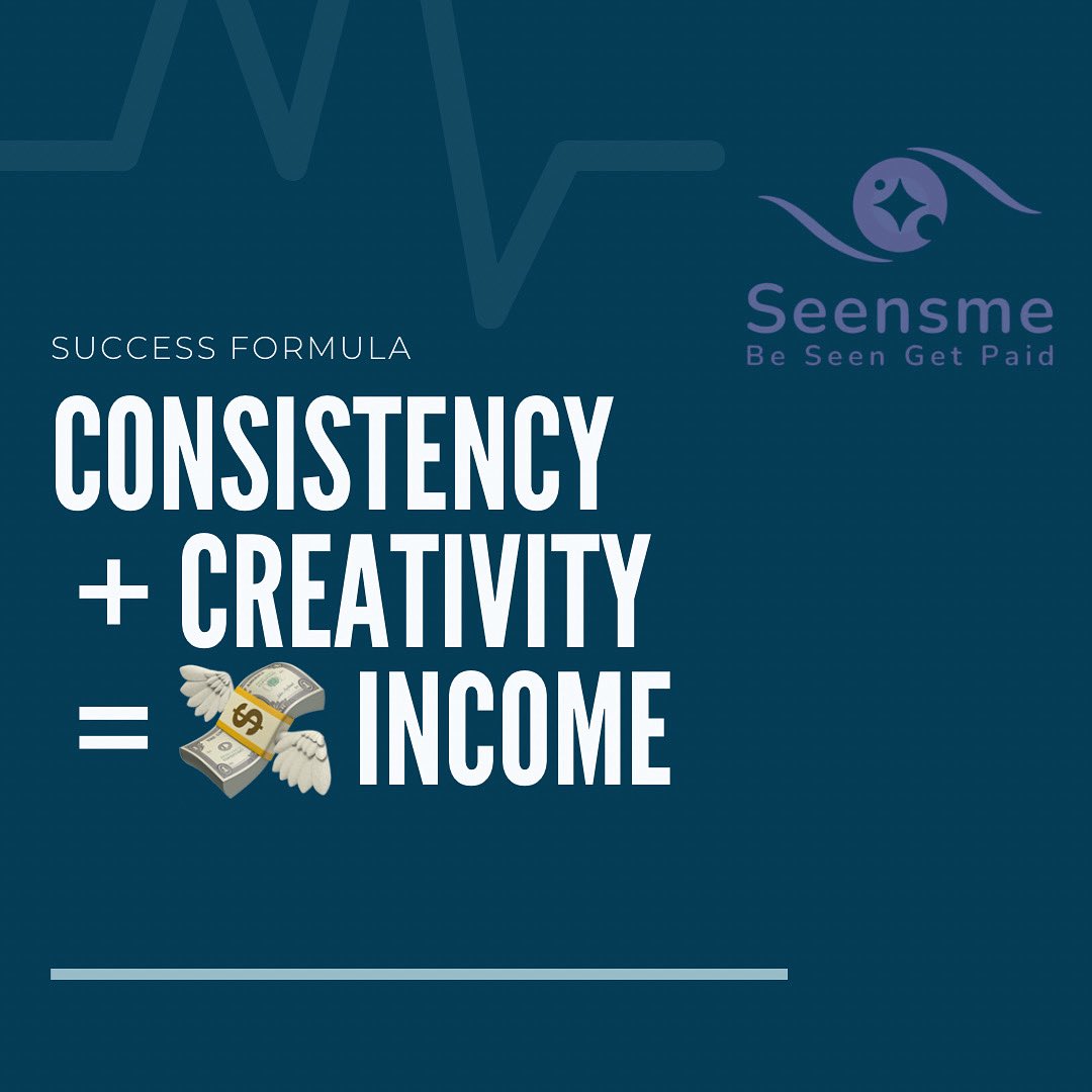 seensme's tweet image. It’s not complicated. Post consistently and win.
Be Seen. Get Paid.
Seensme.com
#SuccessFormula #ContentThatPays