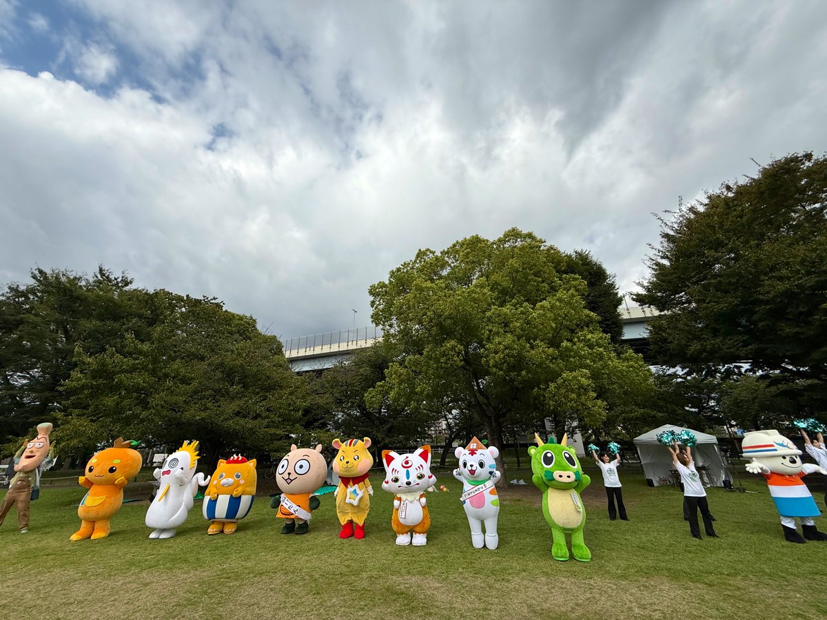 みんなでラジオ体操ʕʘ̅͜ʘ̅ʔ