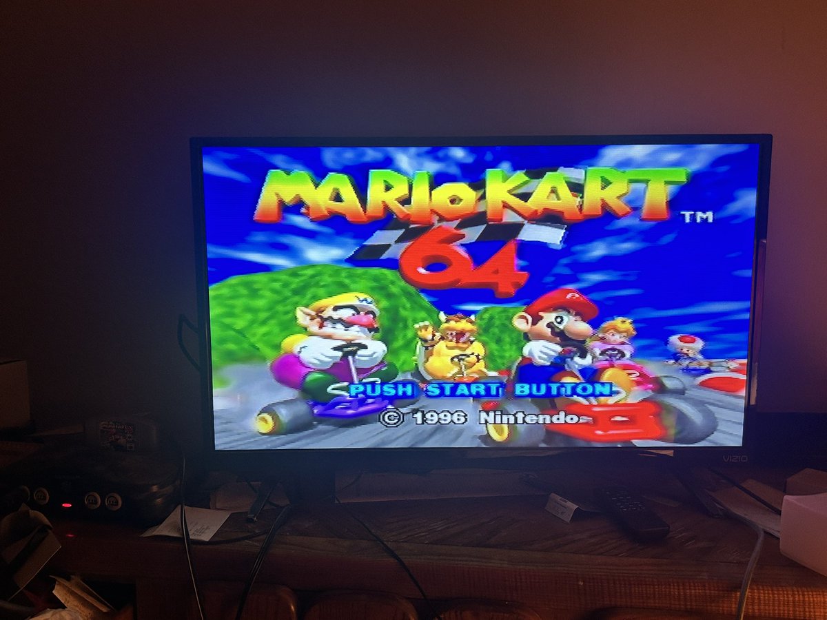 Who’s up for some old school MarioKart 64?