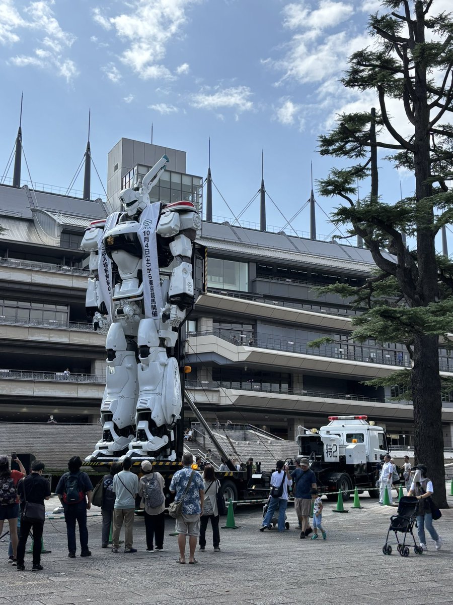 パトレイバーおった

#東京競馬場
#機動警察パトレイバー