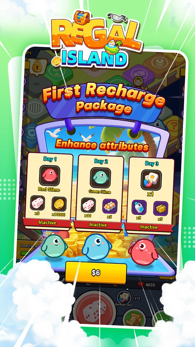 【FIR-TIME OFFER: 3 Days of Rewards!】

💰Pay once, raid rewards for 3 days! Grab 2 skins, dice, and a mountain of resources!
⚡️Instant power-up: Double your strength, max your progress!
🔥Don't miss out—this deal is insane!

🎯Top up now and dominate the game!