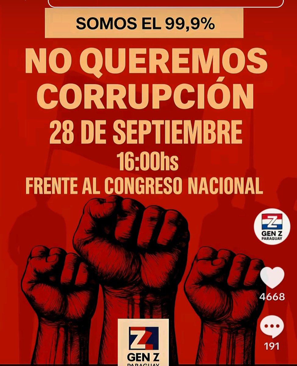 El último gobierno que tembló tanto fué el de Stroessner al ver la metralleta de Lino Oviedo apuntando a su frente y ordenando su rendición. Están cagados y se huele en el aire. Tranquilos muchachos, solo es una manifestación pacífica. Llevan reclamos no armas.