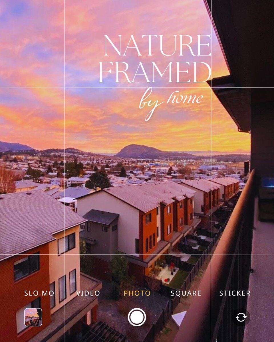 Caprent's tweet image. 🌄 Lakeview Pointe through the lens of resident Zoe Robinson — a stunning mountain view from her balcony in West Kelowna.

📸 Got a view? Tag us, send us and DM, or post it on Google Reviews with #CAPture &amp;amp; #CAPtureTheMoment to be featured!