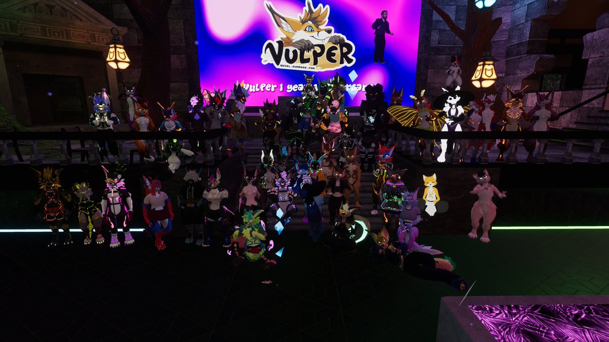 Reval_Dev's tweet image. Happy 1 year anniversary of Vulper! 
Thank you for joining the party! 
The show goes on for a few more hours, come join through The Wolf Den!

Thank you all so much!! 💚🐺