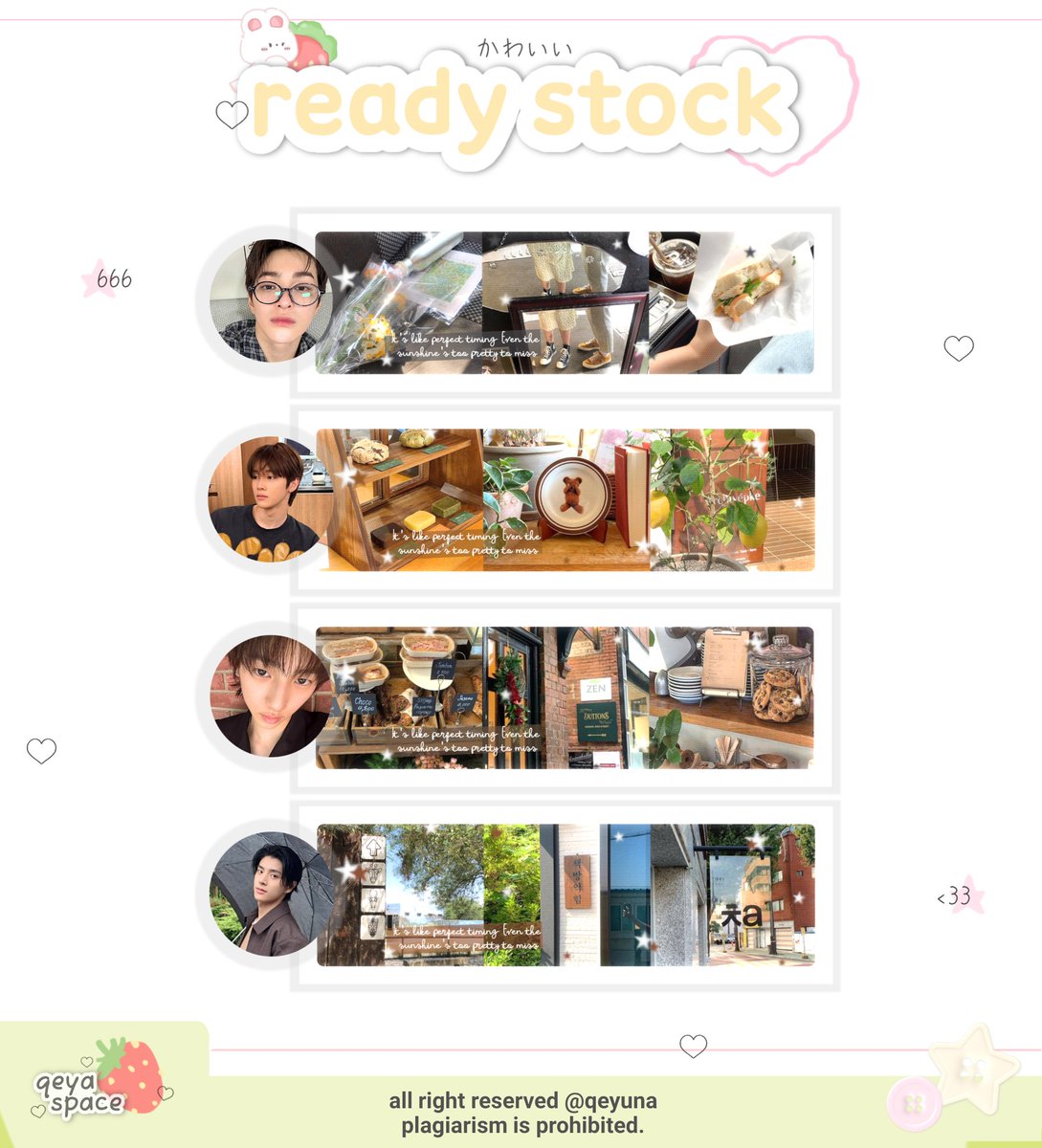help repost, thank you 🍰

hai qeya ada 8 layout ready stock starkies girl grup dan boy grup dengan price 6.000 – cek list muse alt, free retext QRIS 🥨💭 #zonauang
