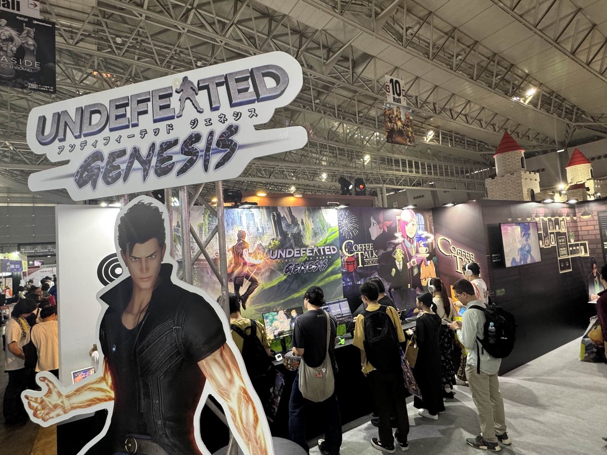 #TGS2025 最終日も、ありがたいことに多くの方にご試遊いただけております🙌

『UNDEFEATED: Genesis』のプレイがお済みでないヒーローファンは【HALL10-C12】へ是非お越しください！